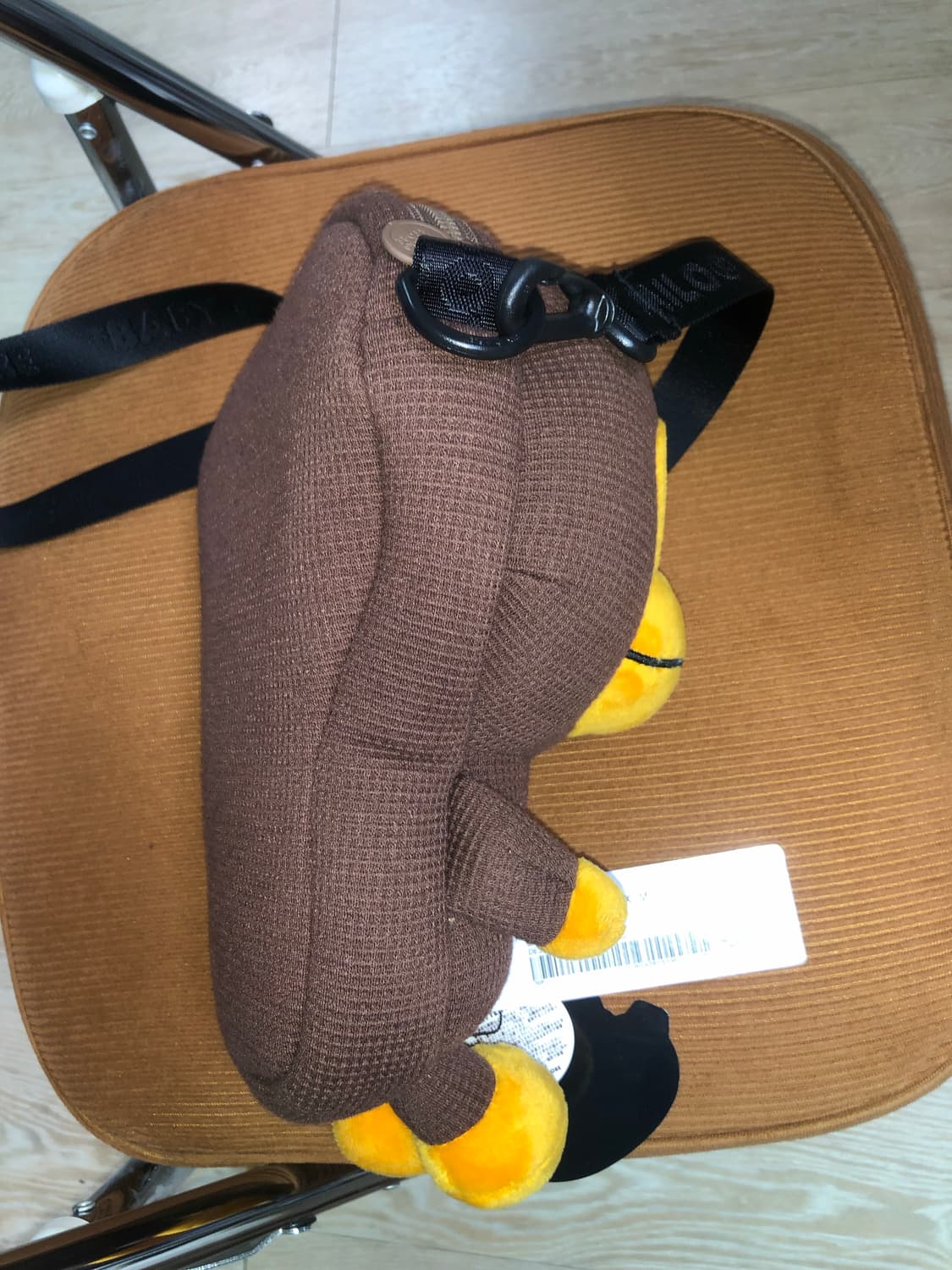 베이프  베이비 마일로 인형 크로스백 브라운 텍있음 상품이미지8