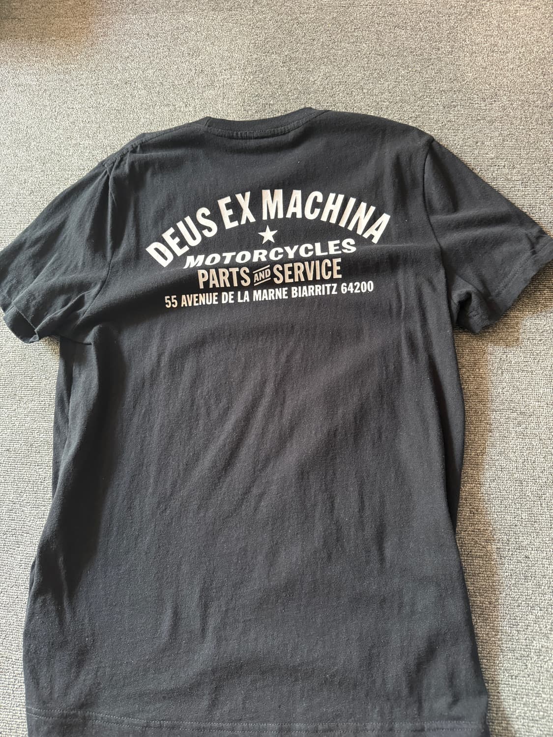 데우스 엑스 마키나 비아리츠 어드레스 티셔츠 블랙 상품이미지2