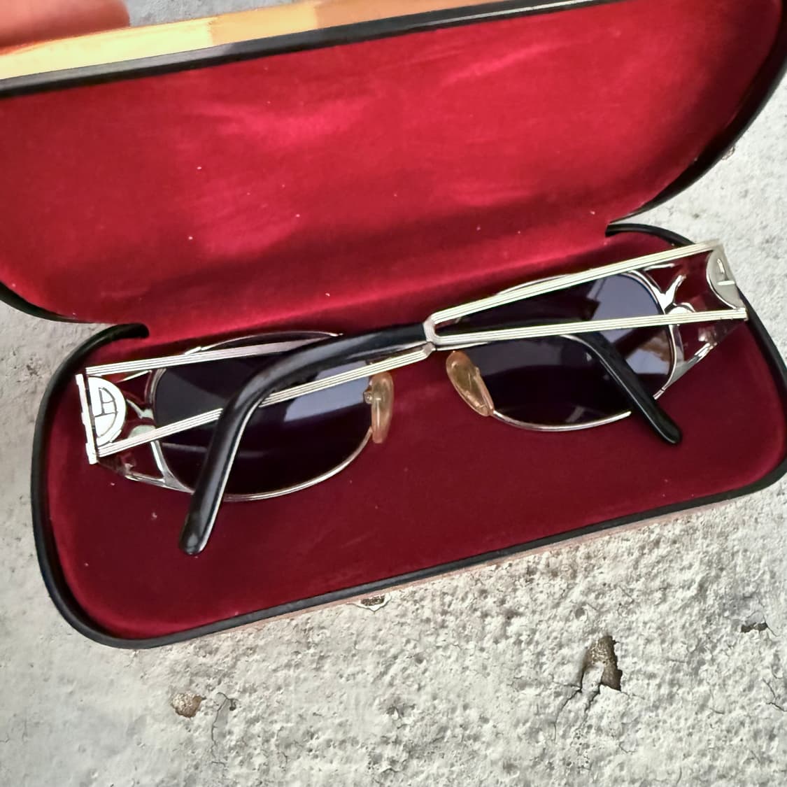 장 폴 고티에 블루렌즈 실버 선글라스 상품이미지5