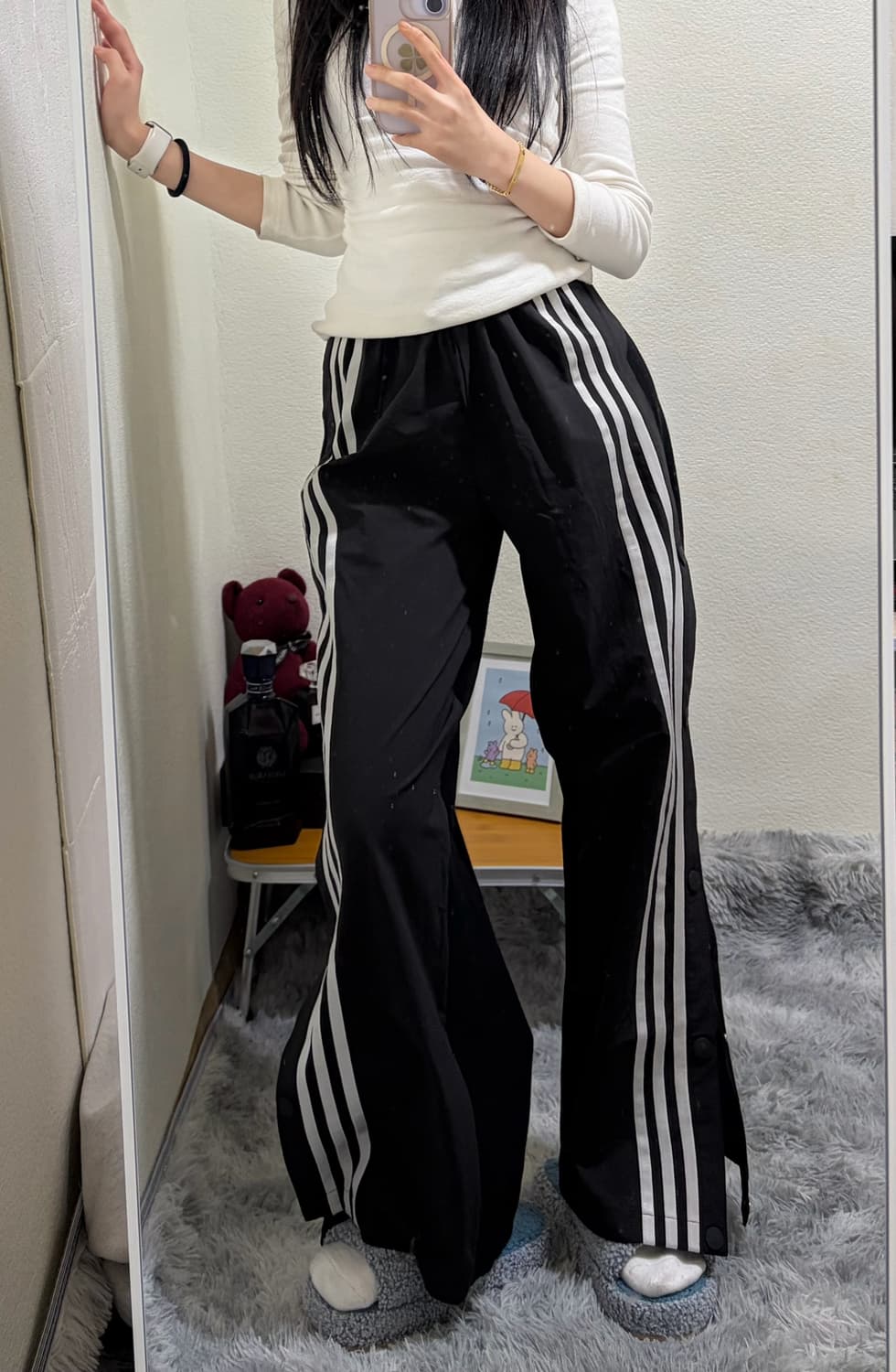 아디다스 에어로크니트 스냅팬츠(s) 상품이미지1