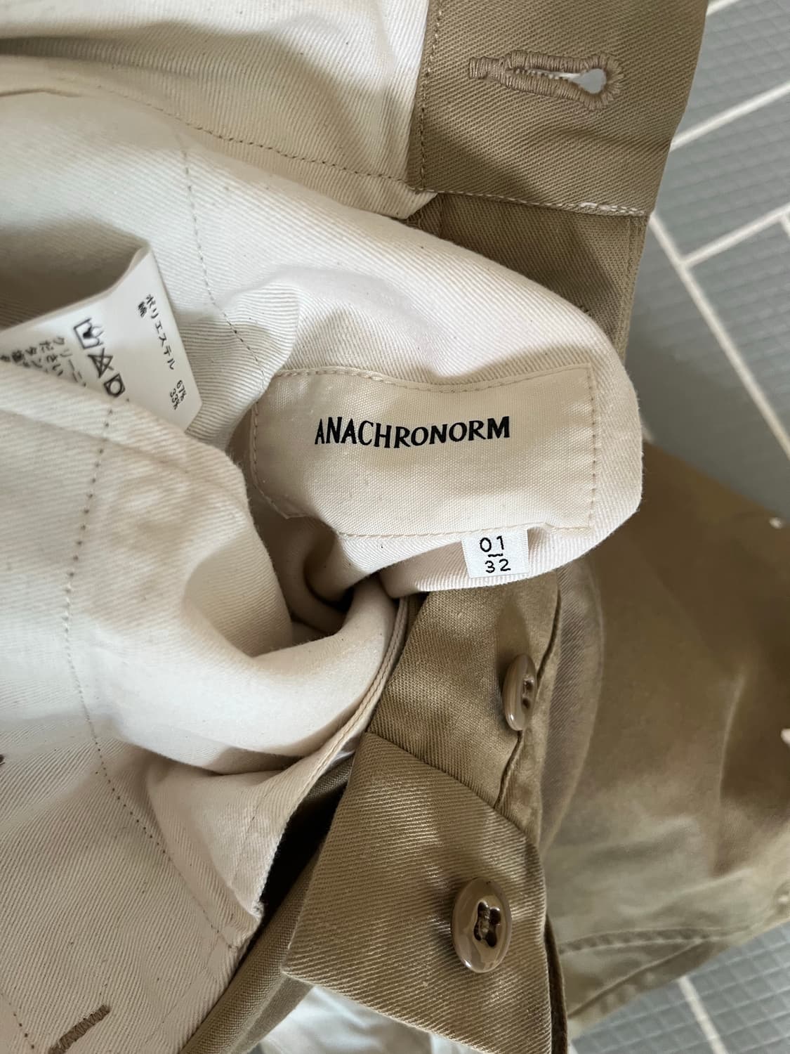 아나크로놈 anachronorm 치노팬츠 32  상품이미지8