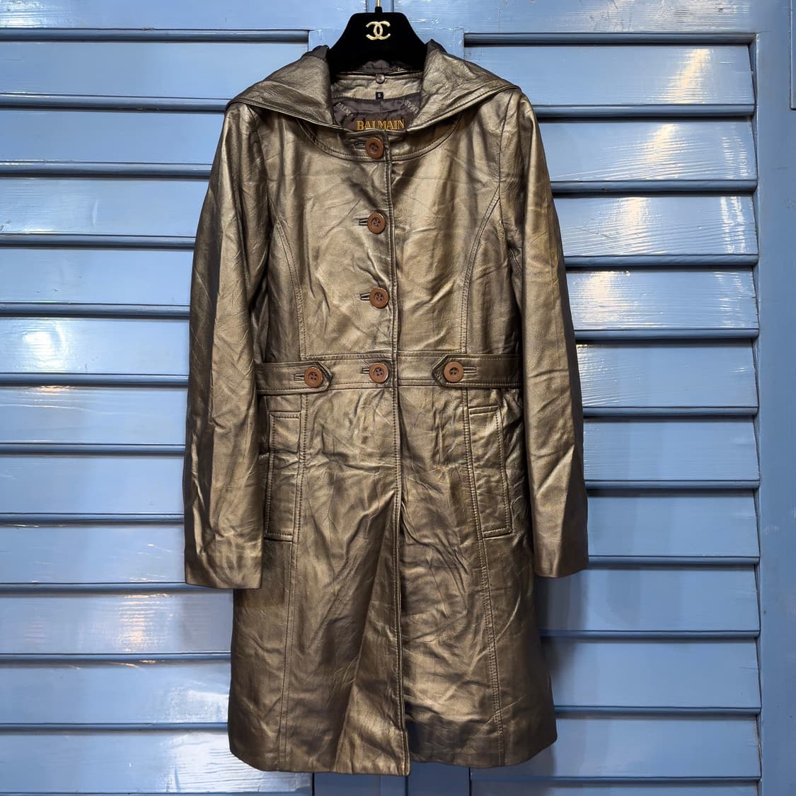 발망 램스킨 레더 코트 상품이미지1