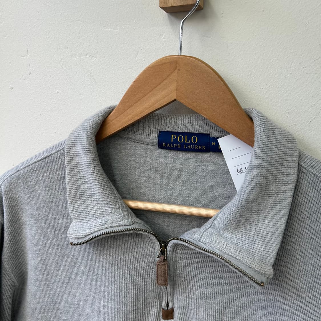 16278 - 폴로 랄프로렌 그레이 반집업 니트 상품이미지5