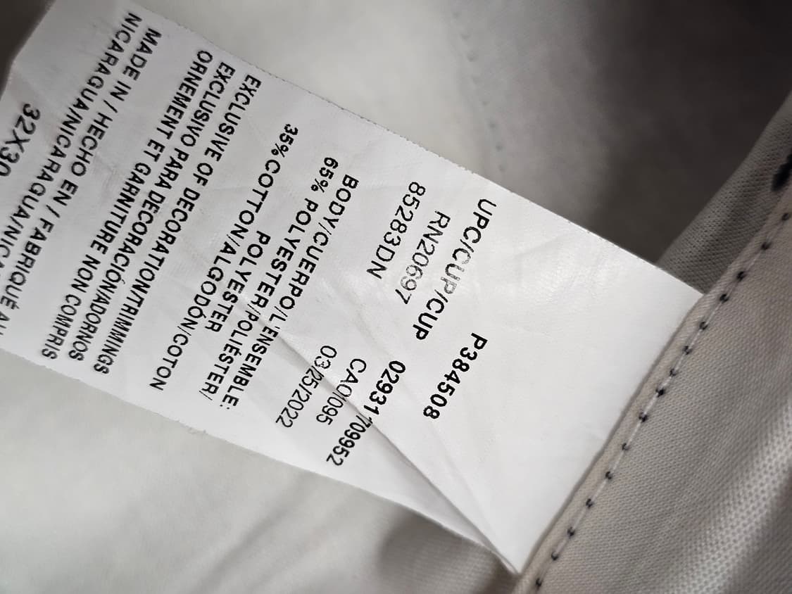 디키즈 루즈핏 더블니 워크 팬츠 네이비 32 상품이미지5