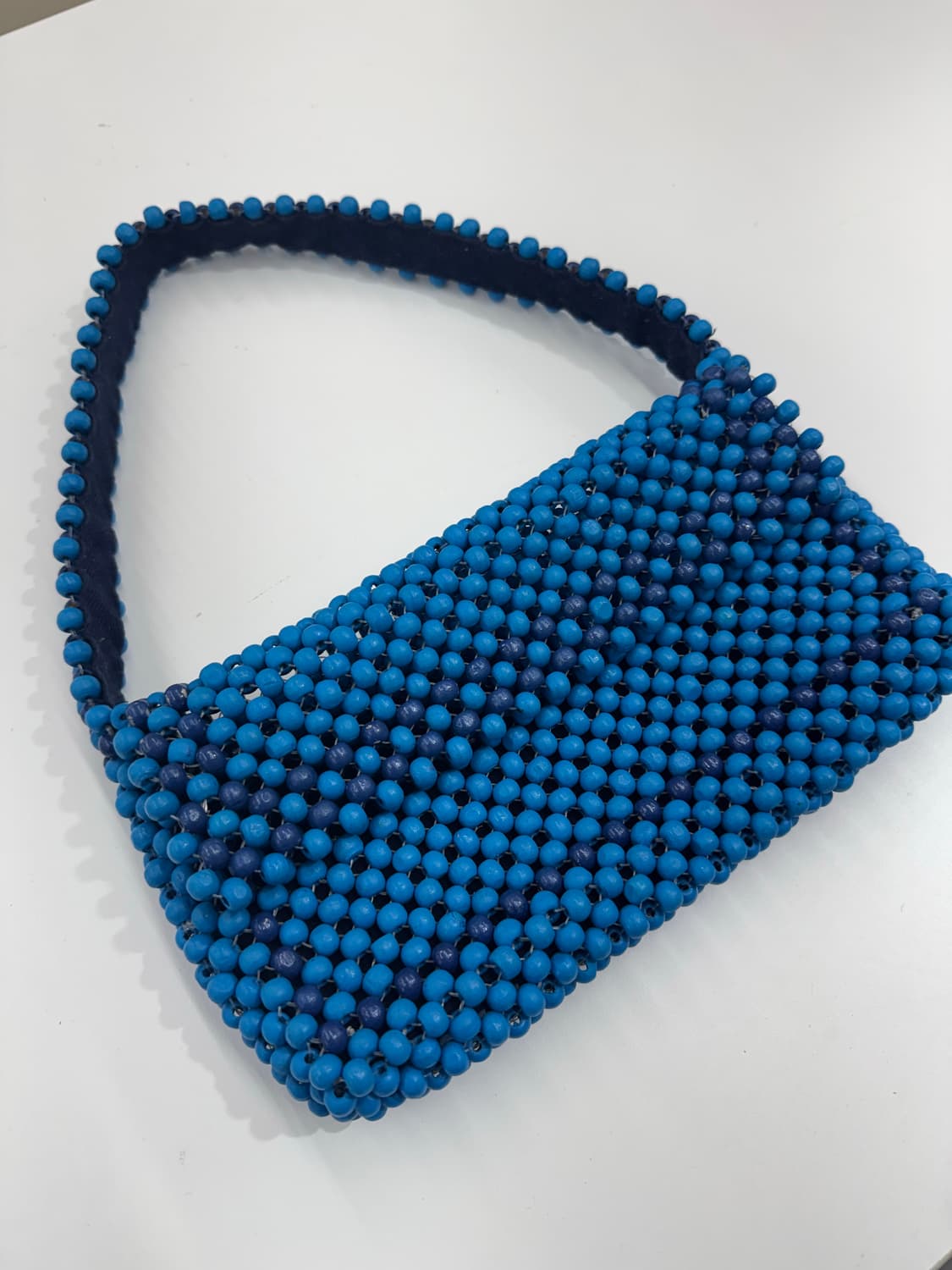 YMC 블루 비즈 가방  상품이미지1