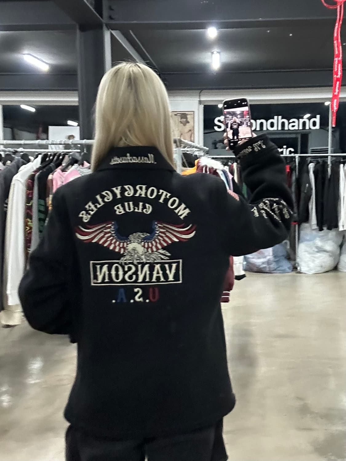 벤슨  울 모터사이클 자켓 상품이미지2