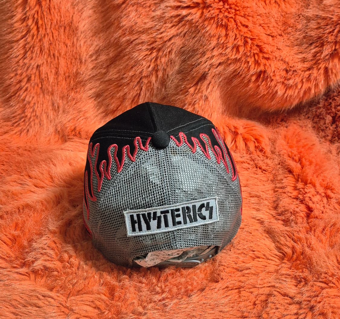 Hysteric mini 히스테릭 미니 불꽃 매쉬캡 키즈52-54cm 상품이미지6