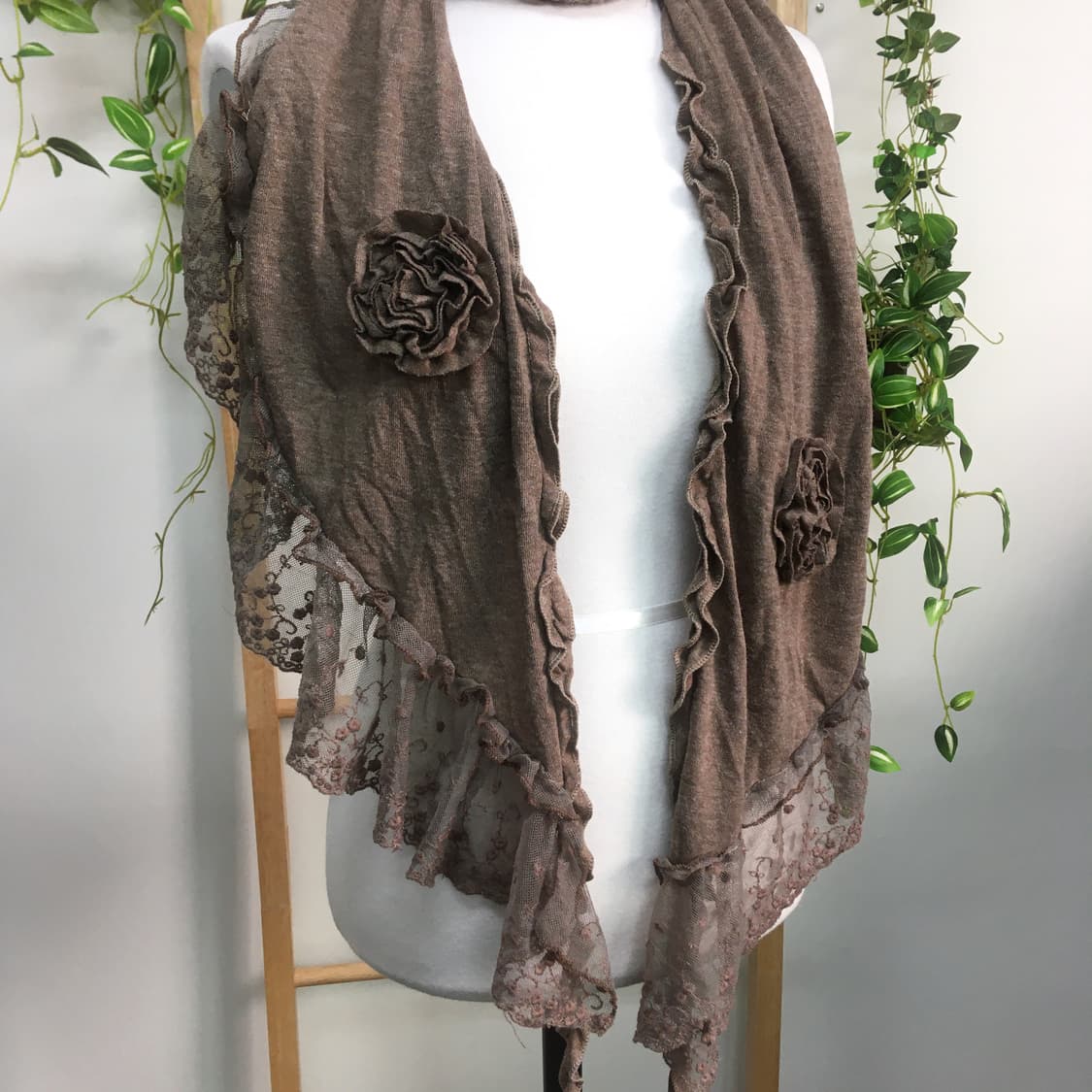 JPN/ 모리걸스카프 모리룩스카프 오리엔탈스카프 레이스스카프 상품이미지5