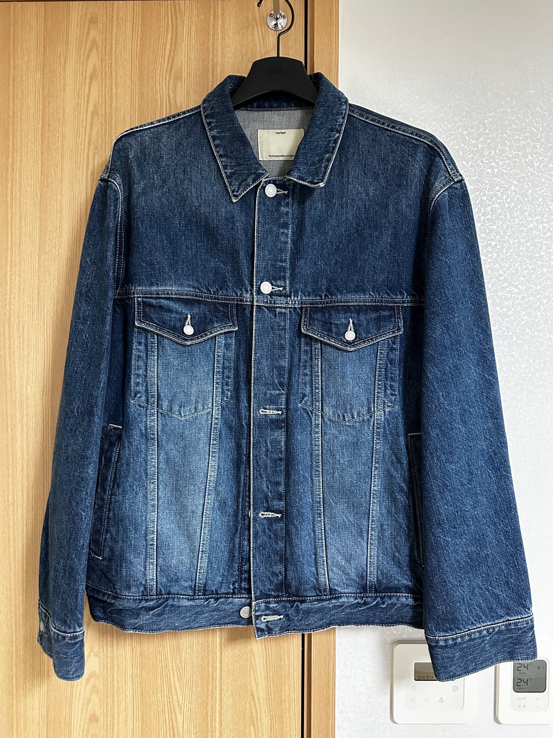 (사이즈 4) 포터리 데님 트러커 자켓 타입 3 상품이미지5