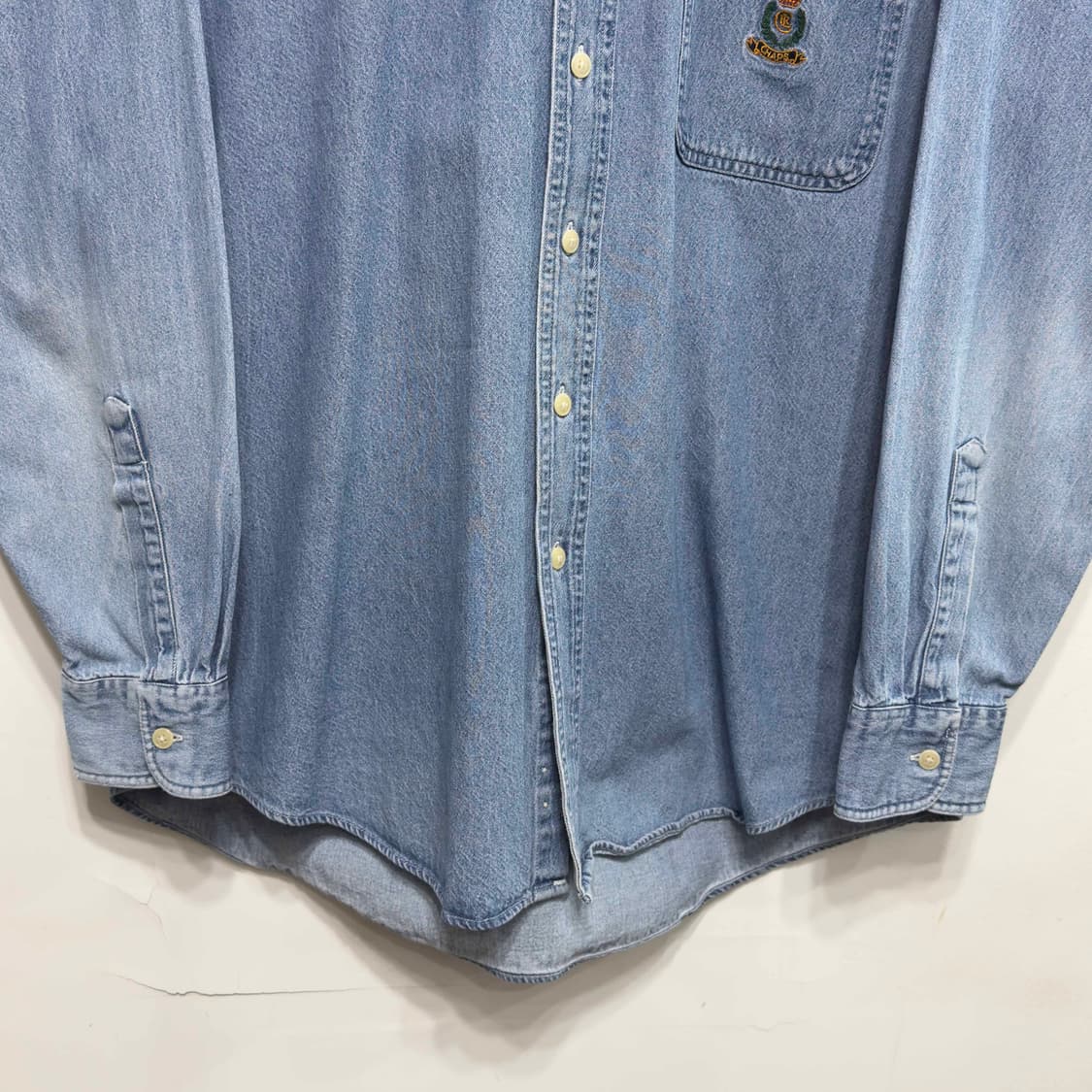 90s 찹스 랄프로렌 데님 셔츠 상품이미지4