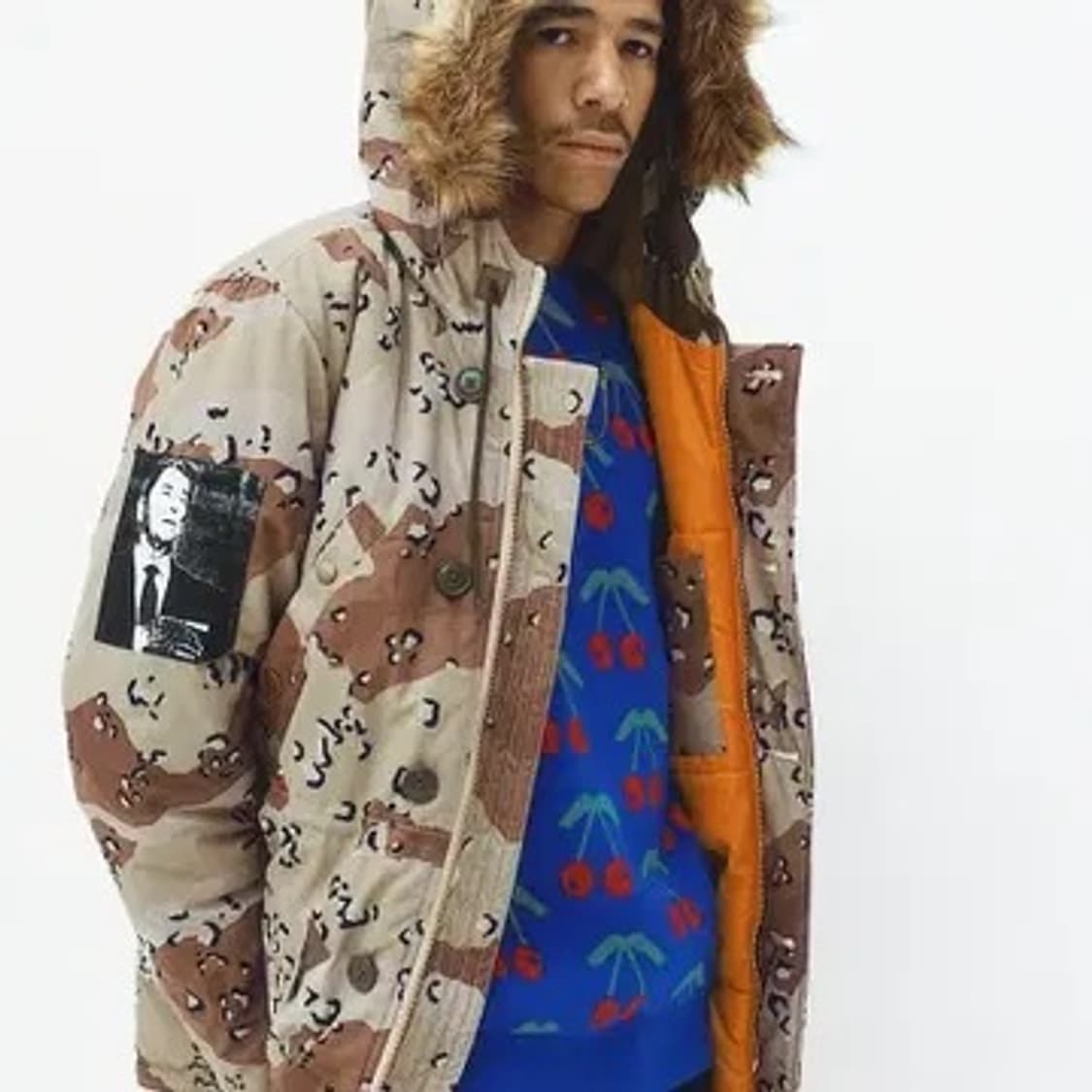 슈프림 데저트 카모 패딩자켓 상품이미지2