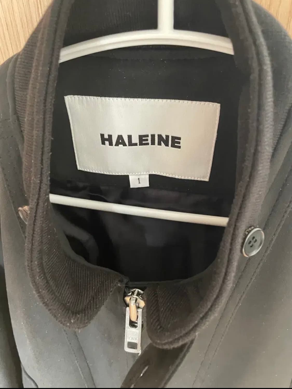 1 알렌느 3D 스웨이드 봄버 블랙 상품이미지3