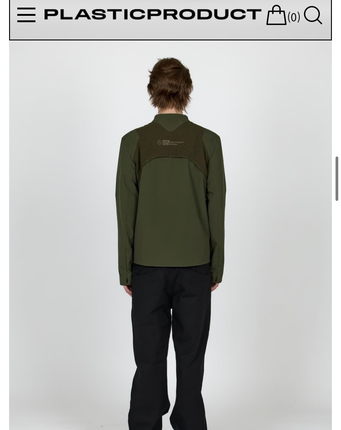 플라스틱프로덕트 MPa RESISTANCE ZIP JACKET 새상품 상품이미지1