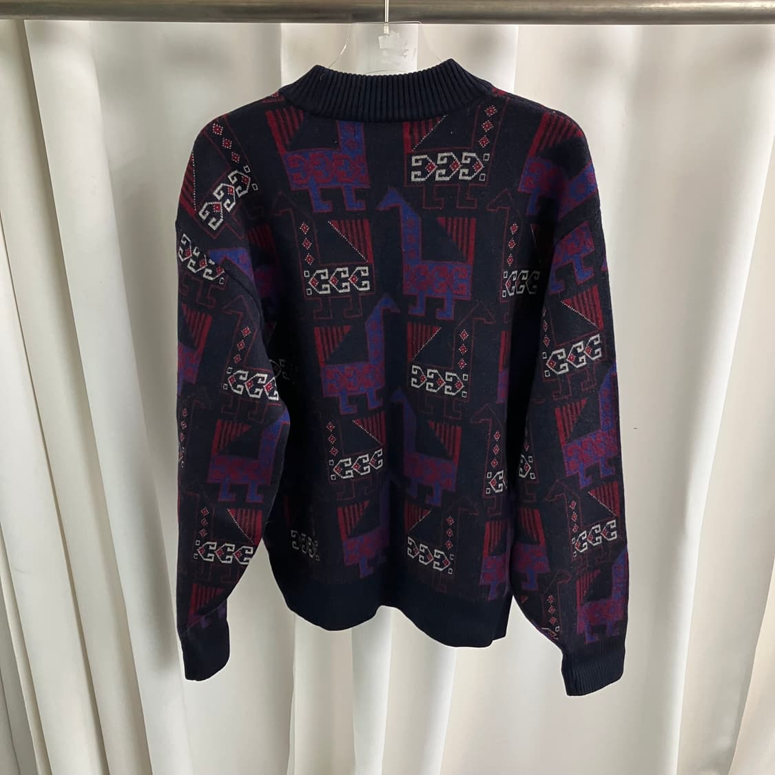 YSL 입생로랑 패턴 니트 100 상품이미지2