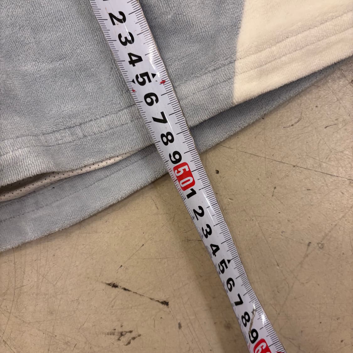 마하그리드 벨루어 배색 반바지 상품이미지4