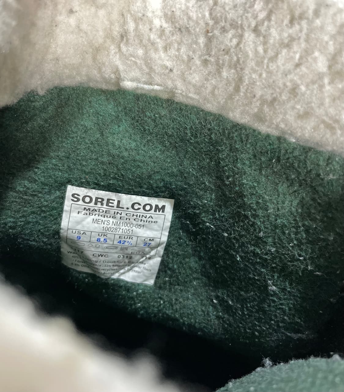 소렐 카리부 방한부츠 캠핑부츠 상품이미지7