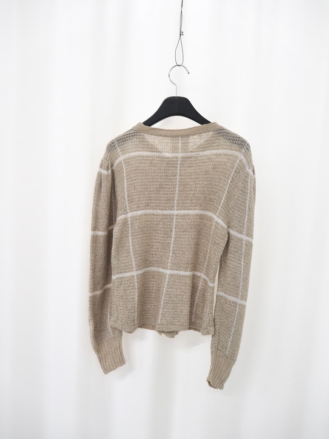 old vintage silk / linen cardigan  상품이미지5