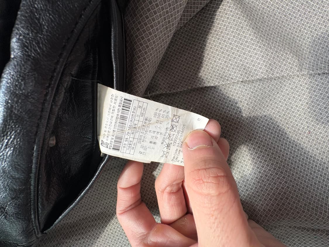 [M] series 시리즈 가죽자켓 양가죽 상품이미지3