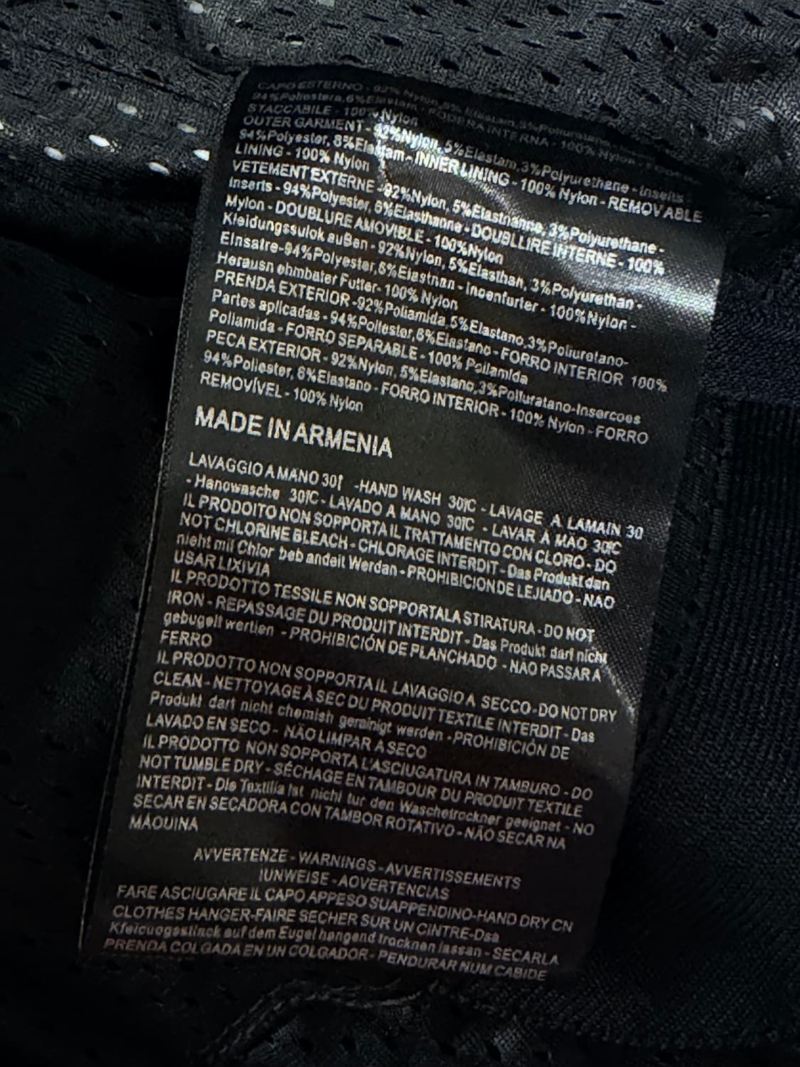 다이네즈(Dainese) 레이싱 타입 오토바이 섬유 재킷  상품이미지10