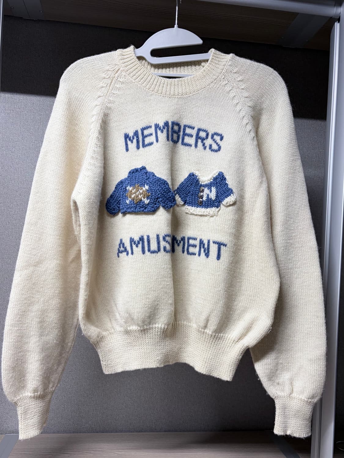 일본 빈티지 미니 니트 스웨터 상품이미지1