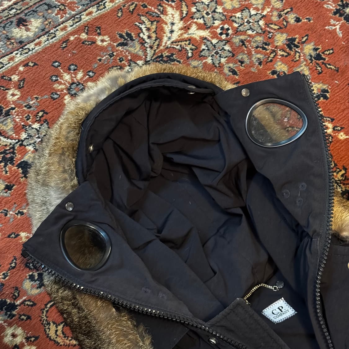 CP 컴퍼니 고글 노르지 패딩 (M) 상품이미지4