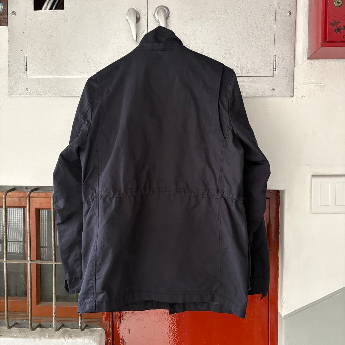 씨피컴퍼니 왁스 텍스쳐 & 페이딩 다크네이비 필드자켓 상품이미지7