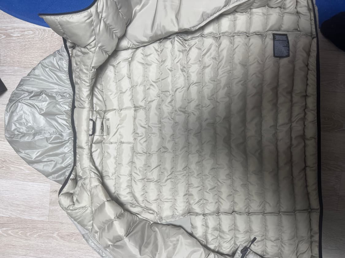 노스페이스 테라피크 경량 패딩 클레이 그레이 해외 XL 상품이미지3