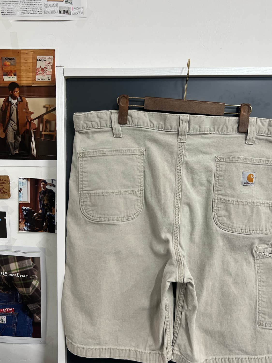 Carhartt 칼하트 워크웨어 릴렉스드핏 하프 팬츠 상품이미지2
