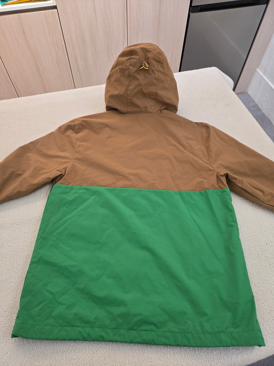 아디다스 브라운/그린 후드 자켓 100 상품이미지9