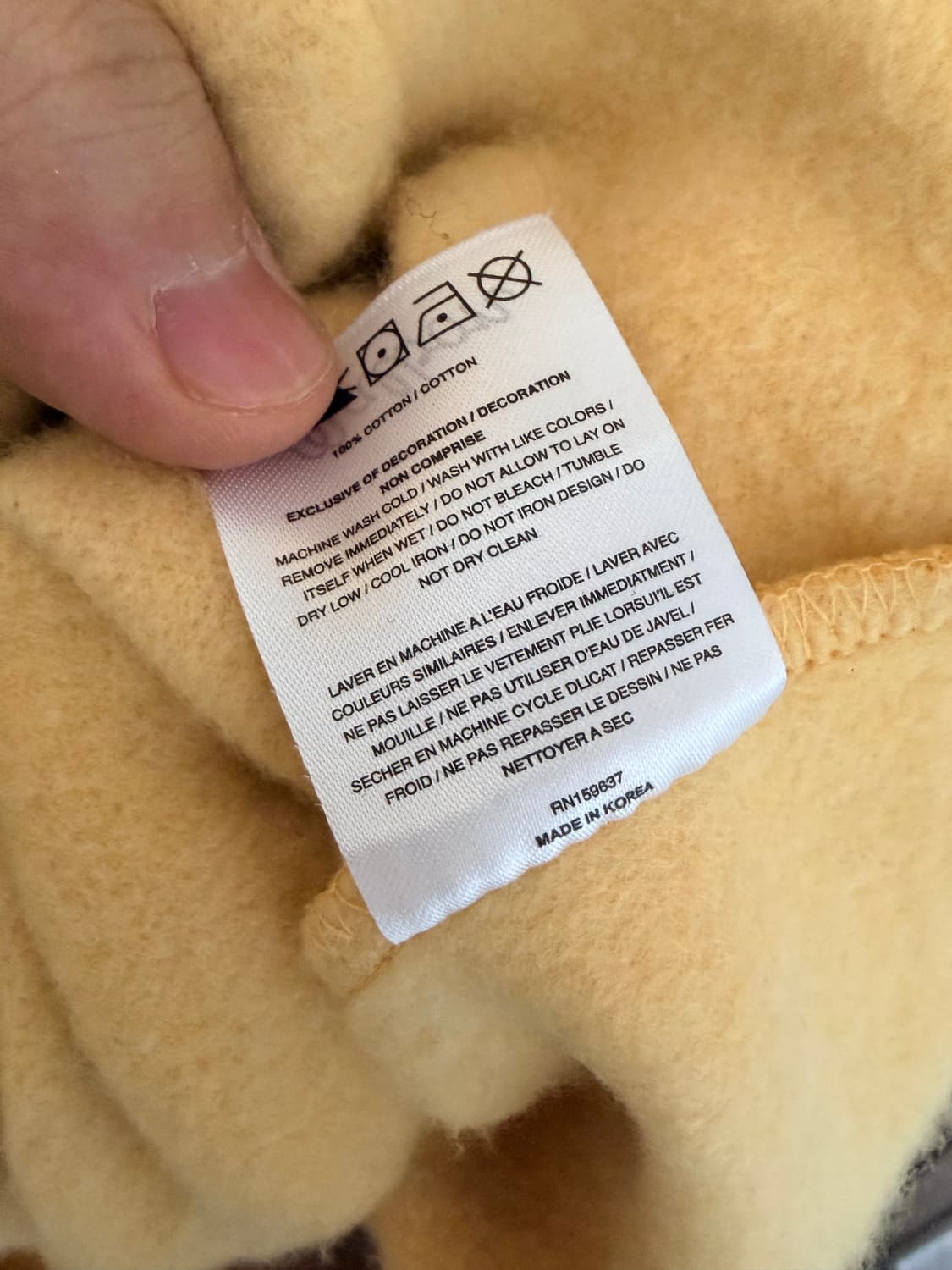 말본골프 기모후드 L 상품이미지3