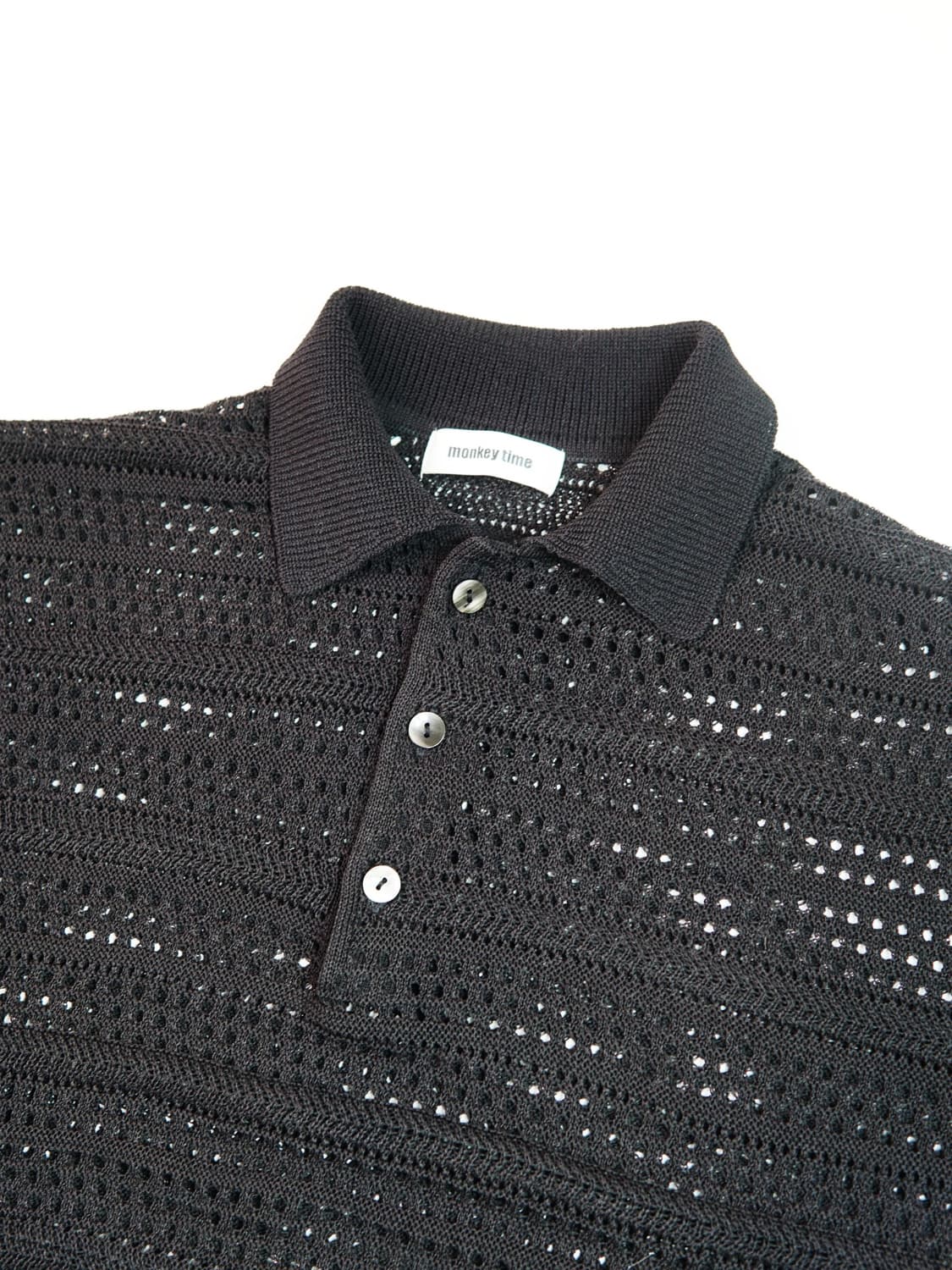 Crochet Polo Shirt 상품이미지2