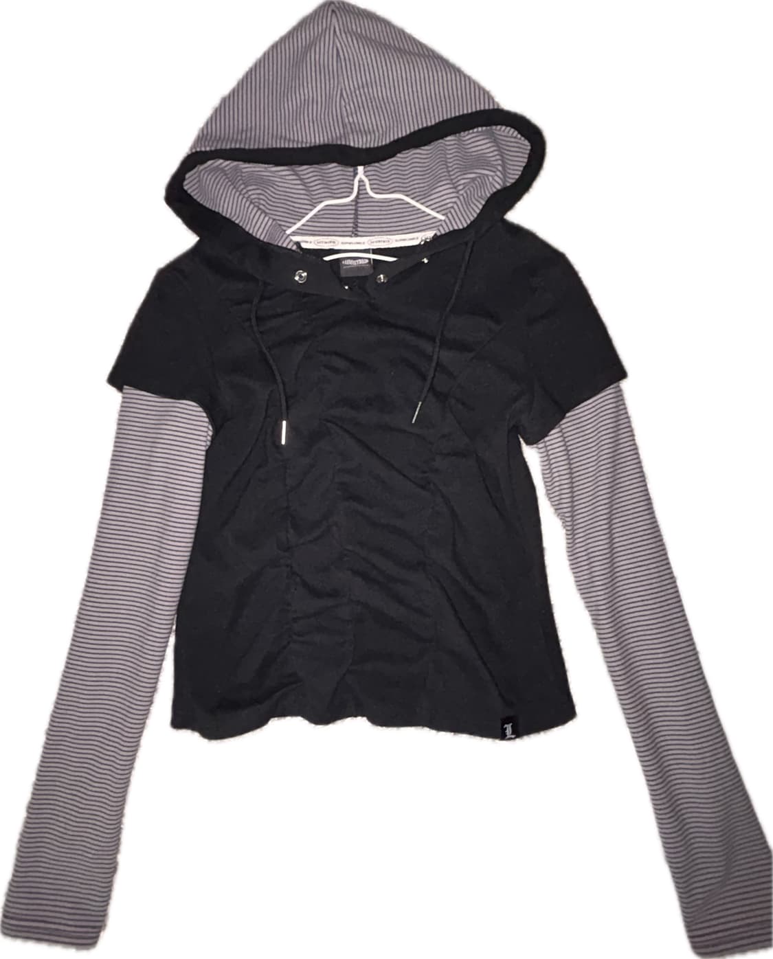 러브이즈트루 스트라이프 후드티 PA STRIPE HOODIE TEE 상품이미지1