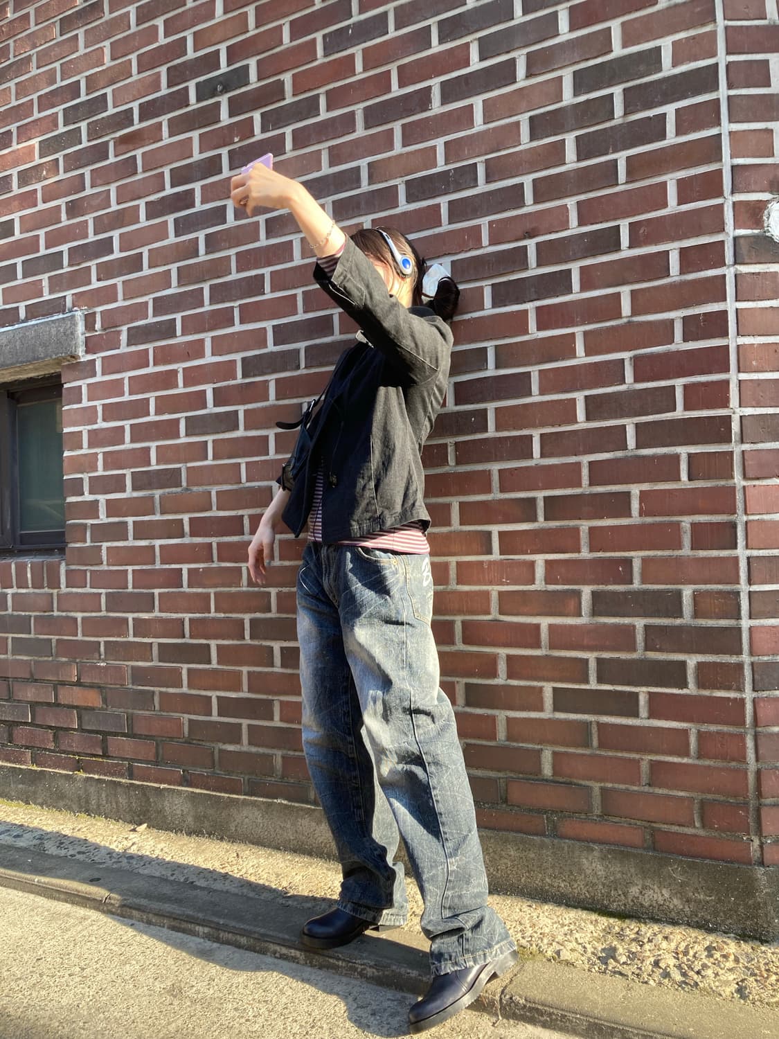 도쿄 스트릿 미니멀 빈티지 코디세트 상품이미지3