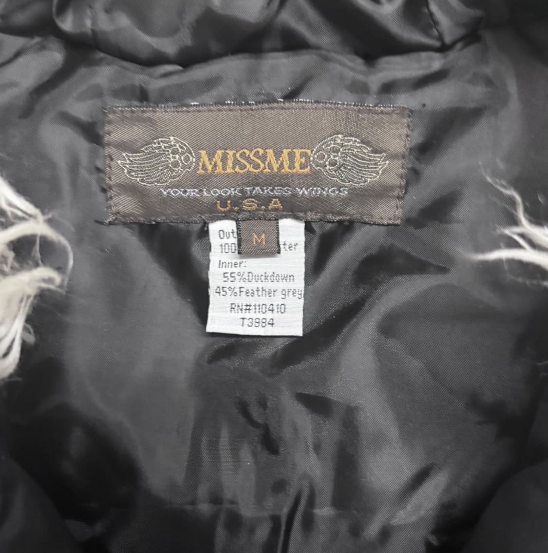 Miss me 미스미 봄버 패딩 상품이미지4