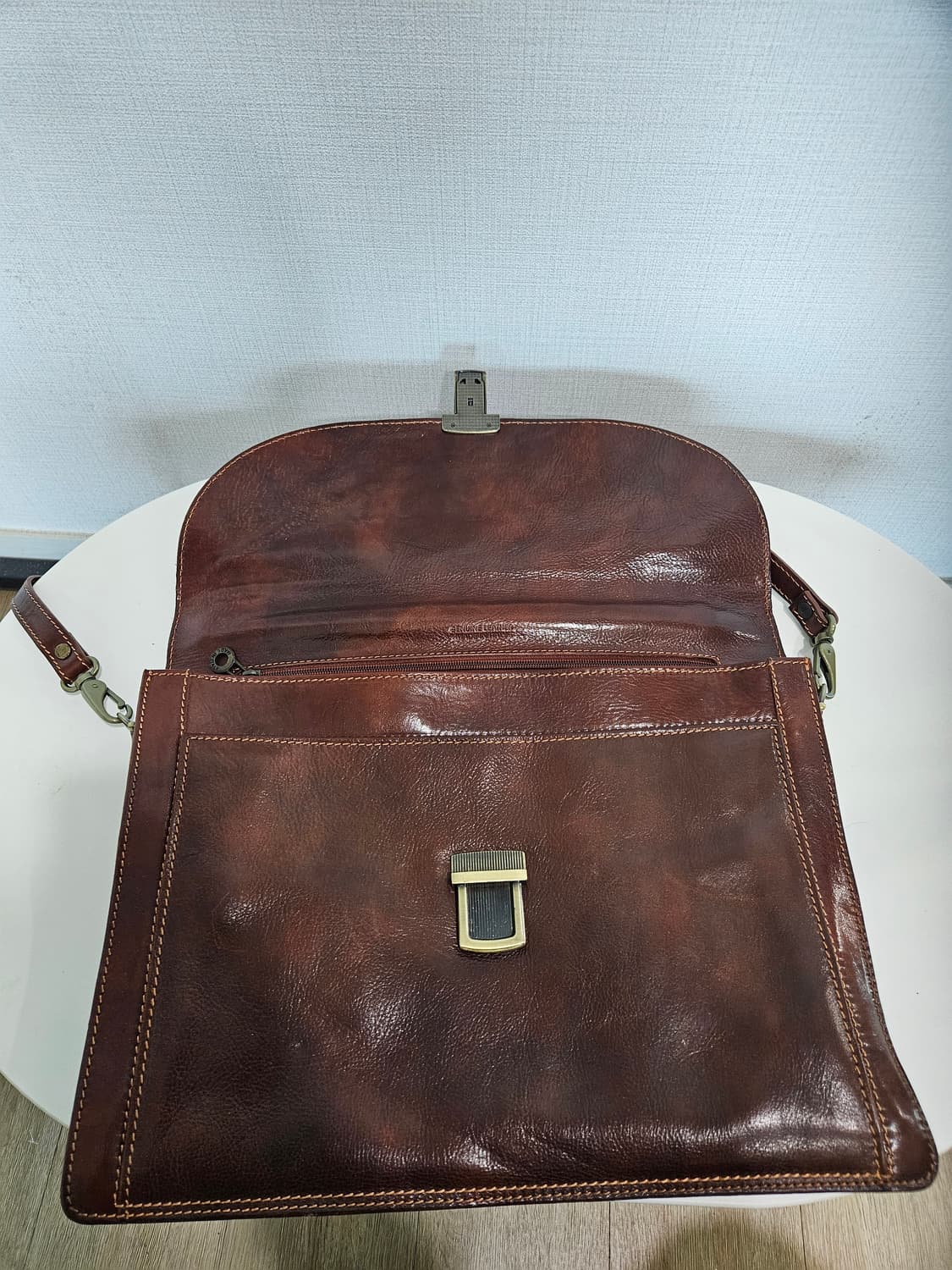 피렌체 가죽 서류 가방 상품이미지3