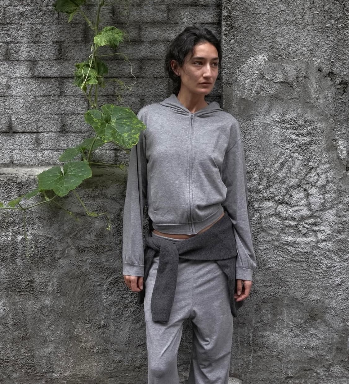 [1]머듈 라운지 후드집업 그레이 상품이미지1