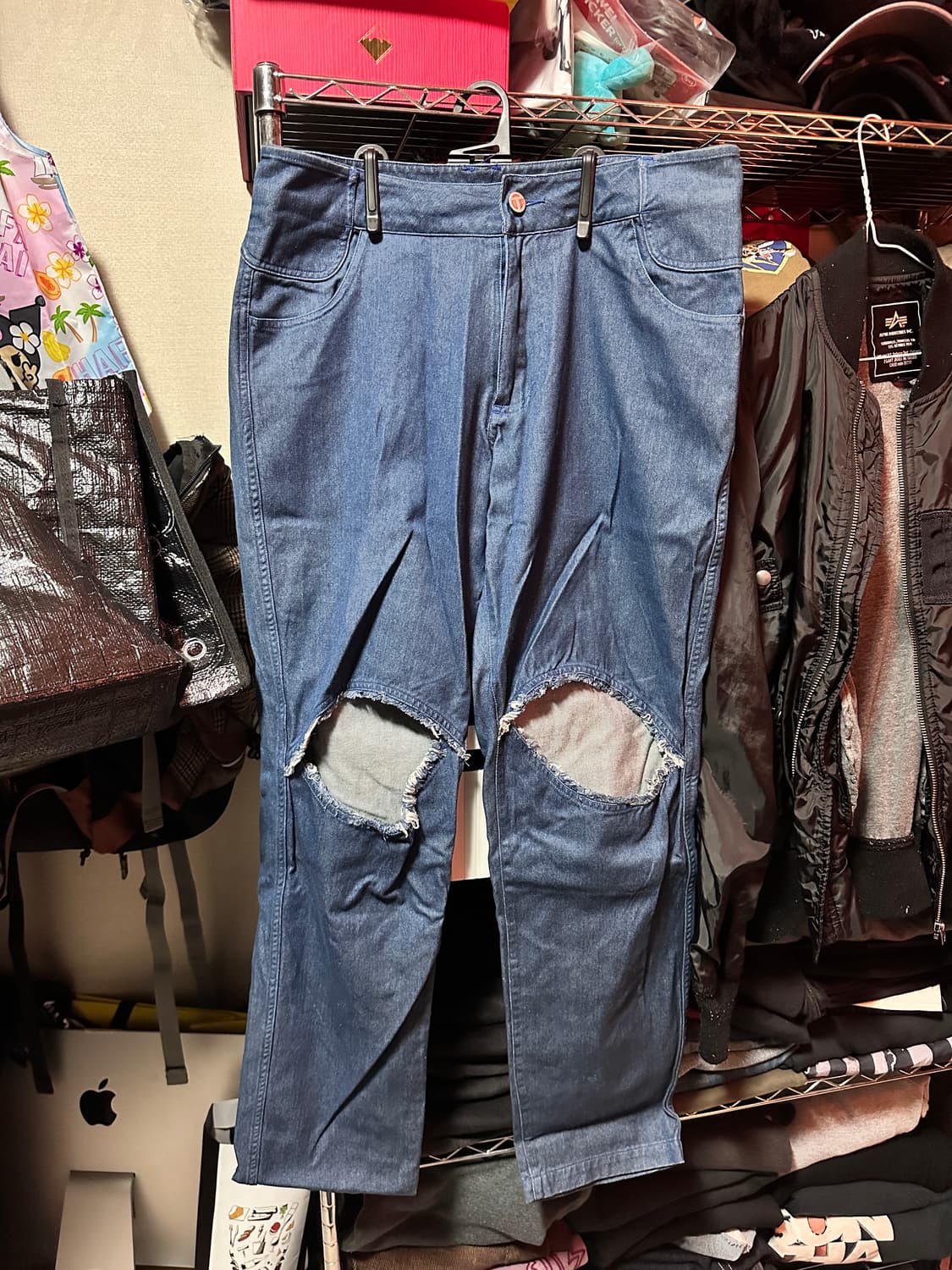 Telfar(텔파) 니 디스트리드 진 상품이미지1