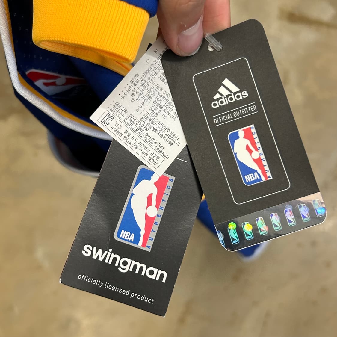 XL 새상품 아디다스 NBA No.30 스테판커리 민소매 유니폼 상품이미지7