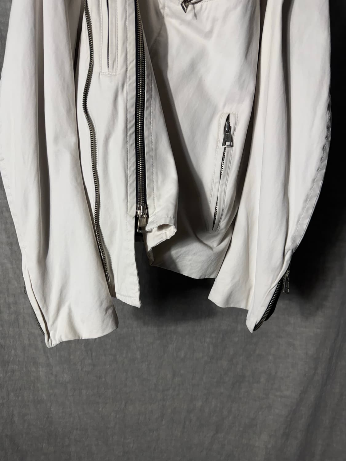 Ann Demeulemeester 10SS 3Zip Asym jacket 상품이미지8