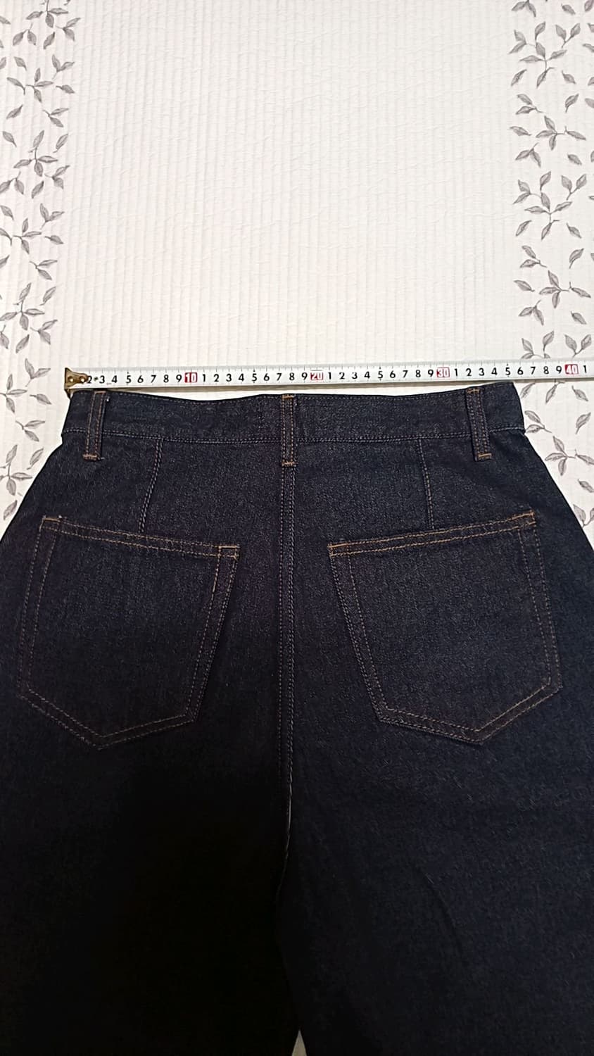 무신사 미사용 벌룬데님팬츠 28인치 기장109 상품이미지7