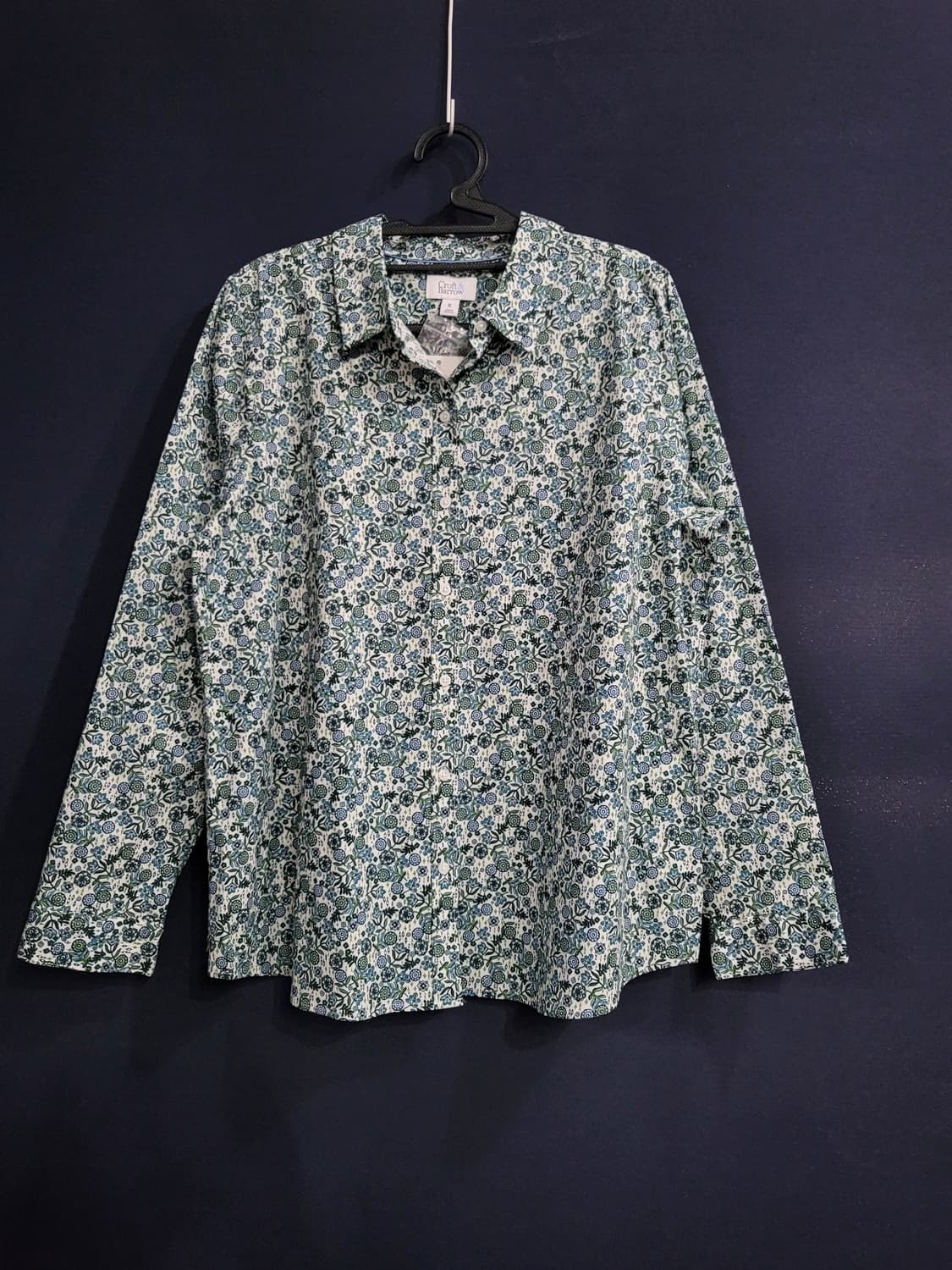 크로프트 앤 배로우 플라워패턴 셔츠남방(새상품) 상품이미지1