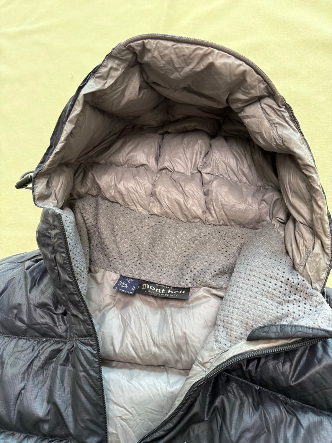 (M) 빈티지 몽벨 라이트 알파인 다운 파카 MADE IN JAPAN 상품이미지4