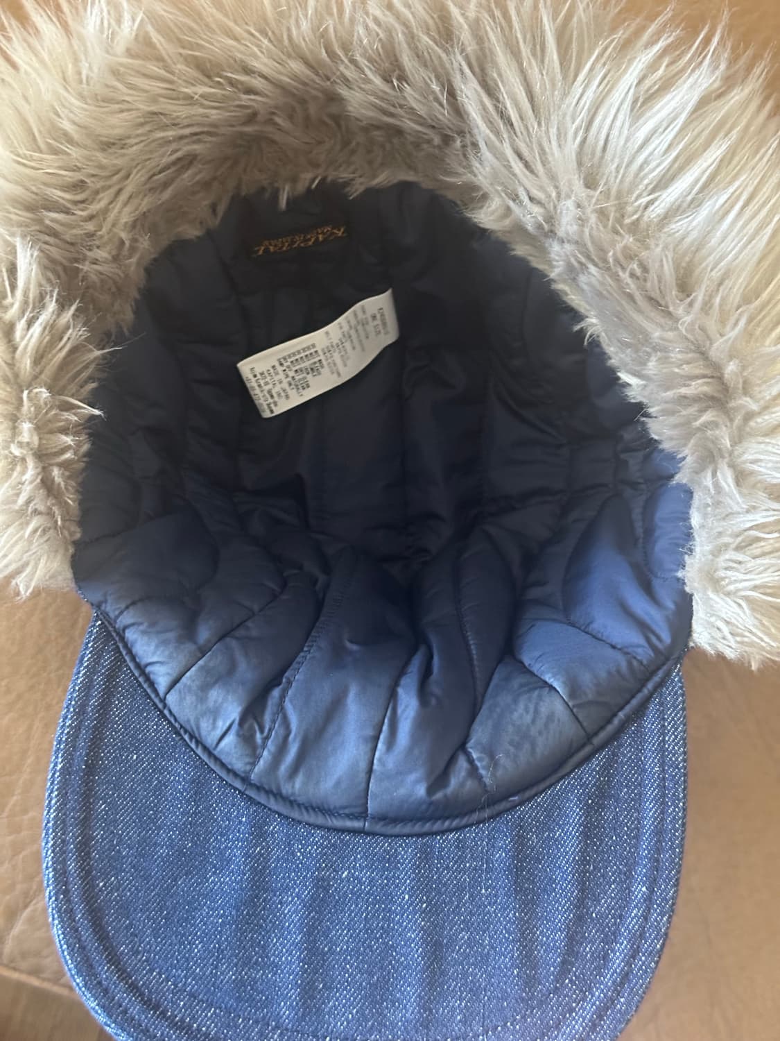캐피탈 데님 런드리 헌터캡 Kapital Denim Laundry cap 상품이미지5