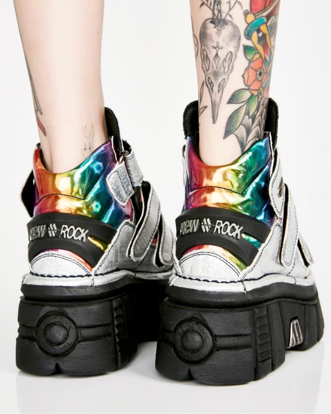 newrock HOLOGRAFIC CUADRADO PLATA 상품이미지2