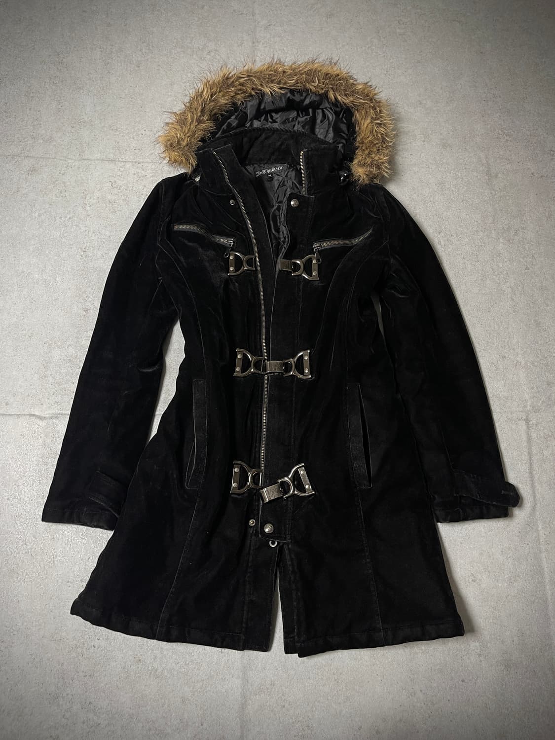 fur hoody jacket 상품이미지1