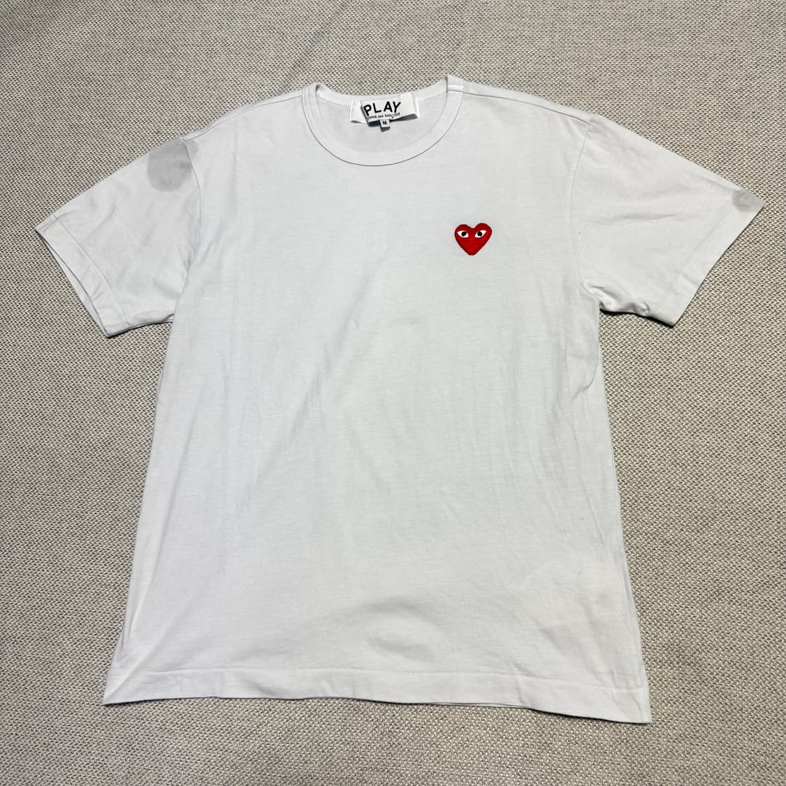 꼼데가르송 플레이 반팔 티셔츠 상품이미지1