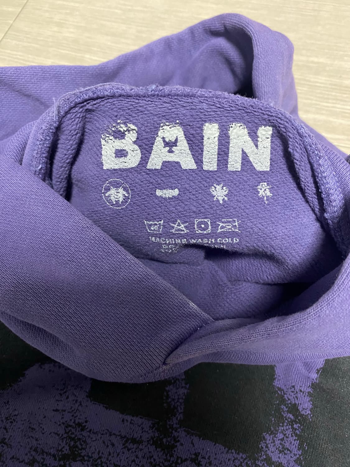 Bain 후드티 m 상품이미지8