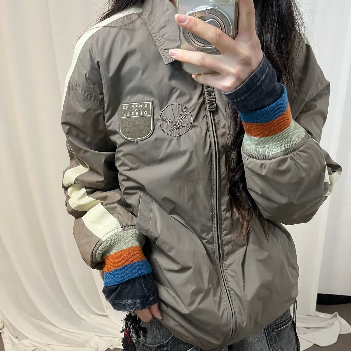 Diesel Beige Brown Jumper 상품이미지3