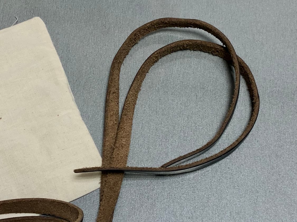 Our Legacy Twin Tongue leather belt 상품이미지3