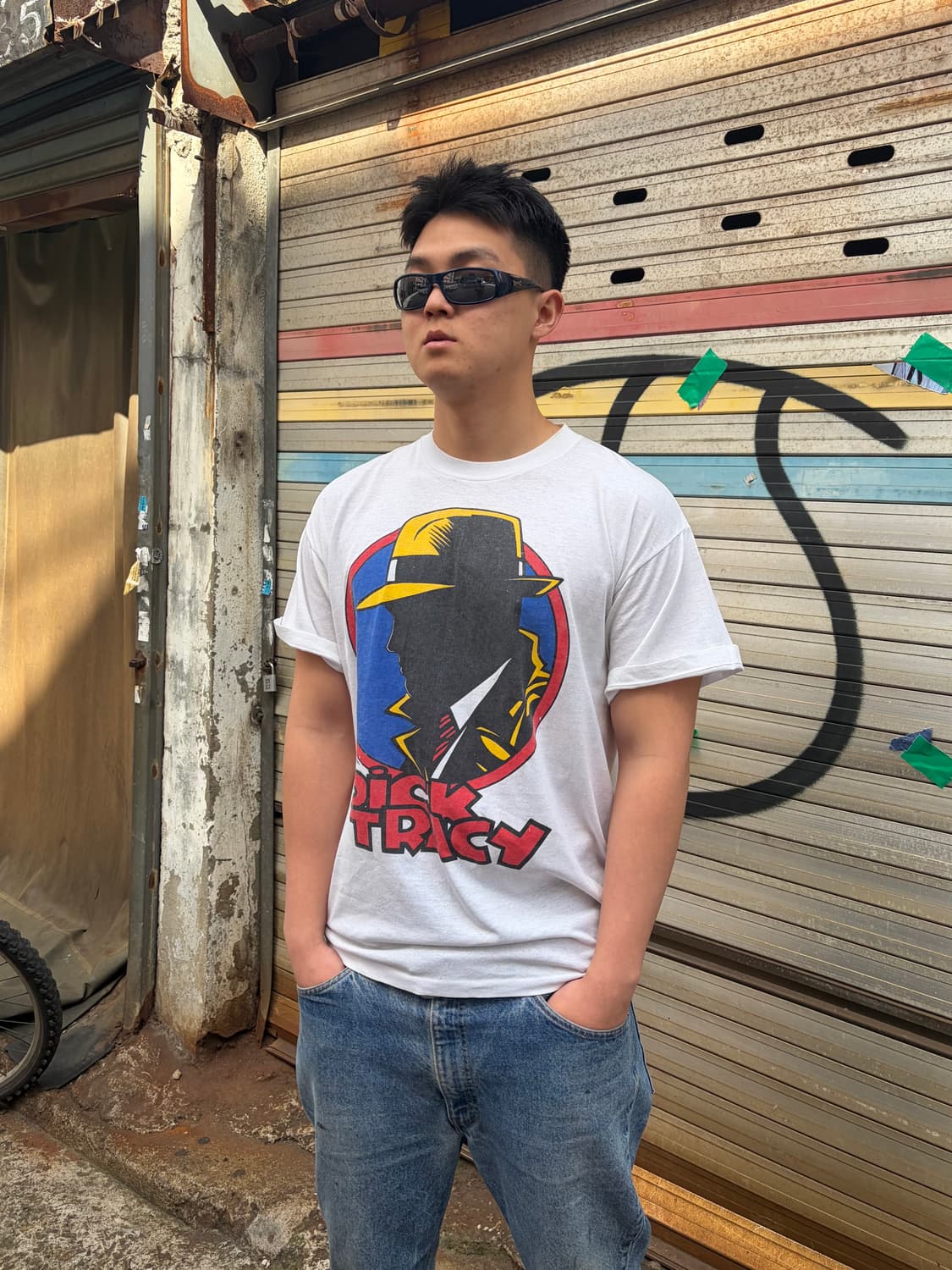 90’s Dick Tracy movie promo print T-sh 상품이미지3